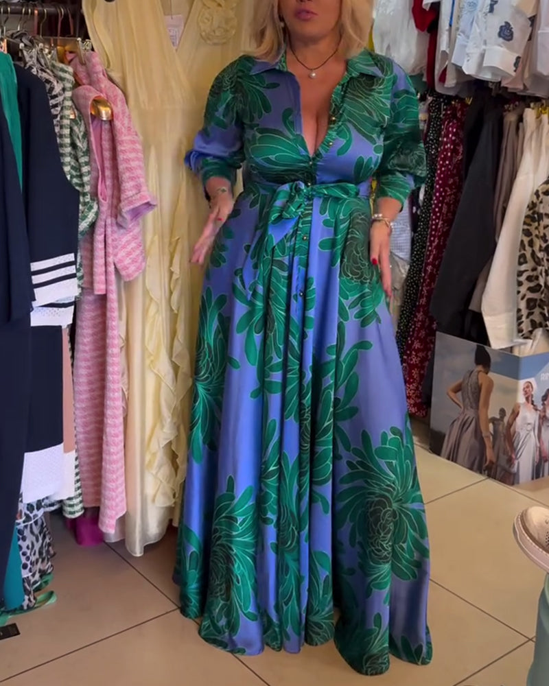 Vivienne Long-Sleeve Dress