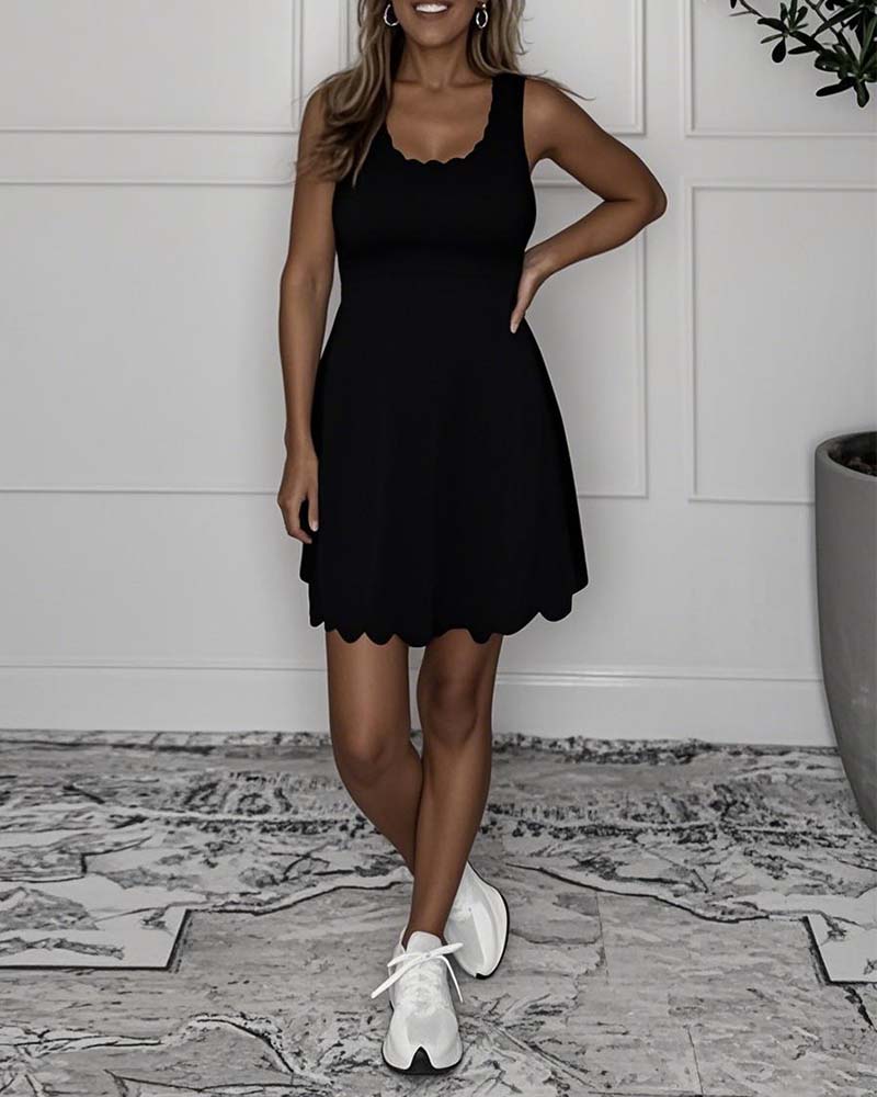 Sleeveless Fashion Casual Dress