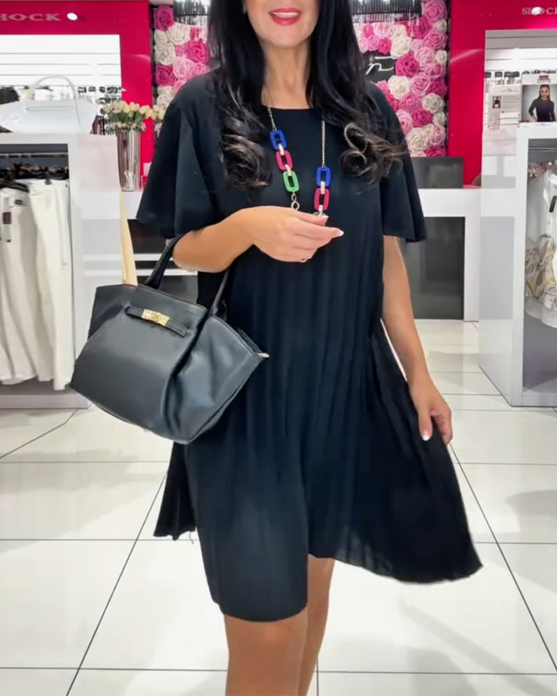 Fashion Street Pleated Dress