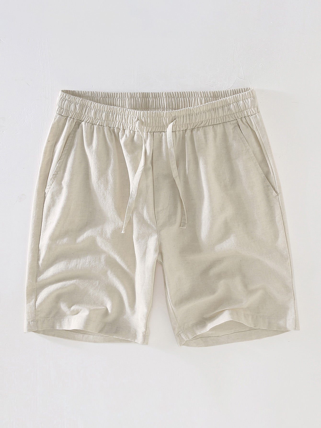 Linen Drawstring Shorts