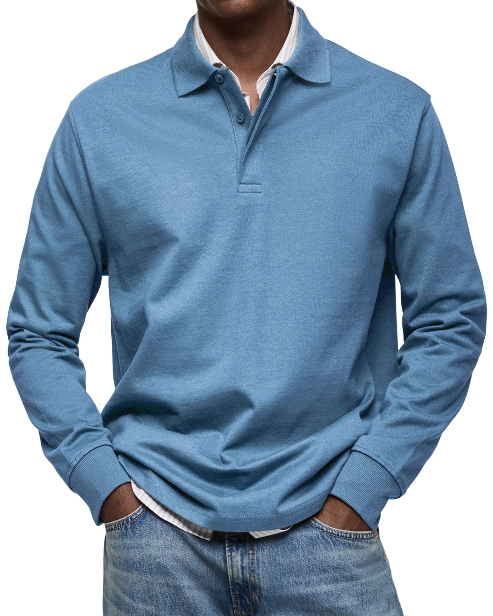 The Ardent Long-Sleeve Polo
