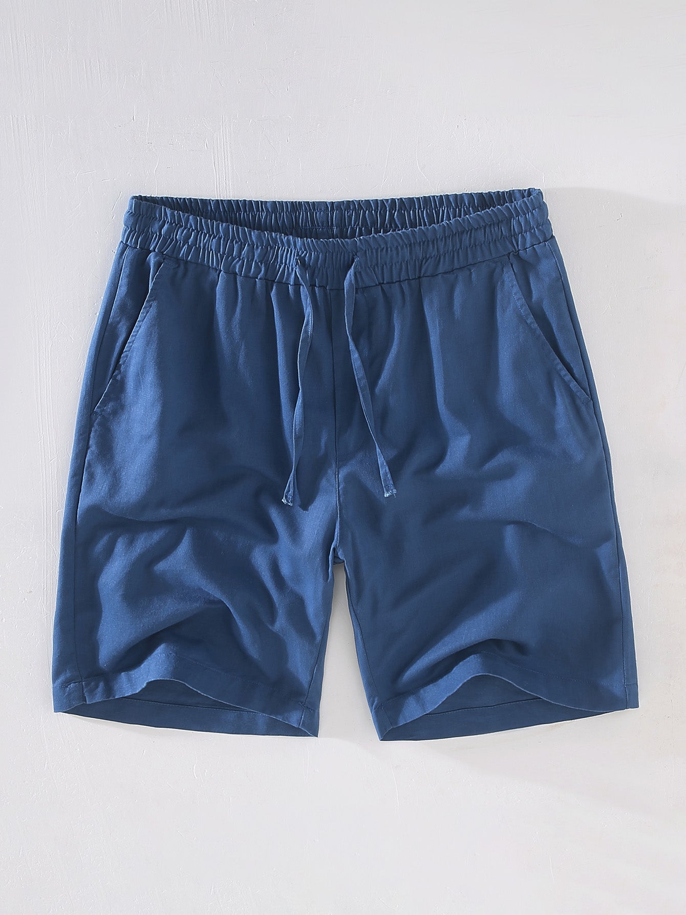 Linen Drawstring Shorts