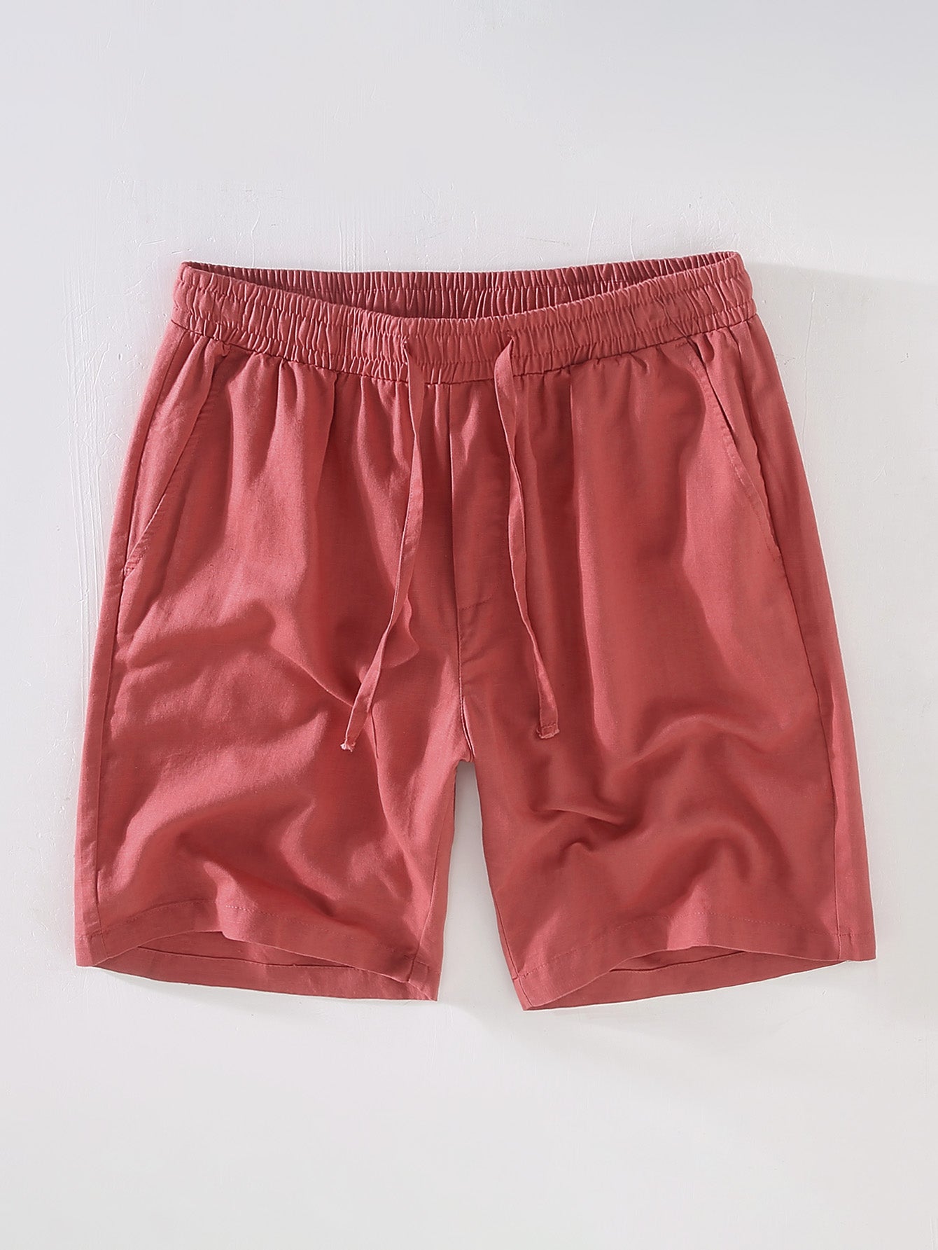 Linen Drawstring Shorts