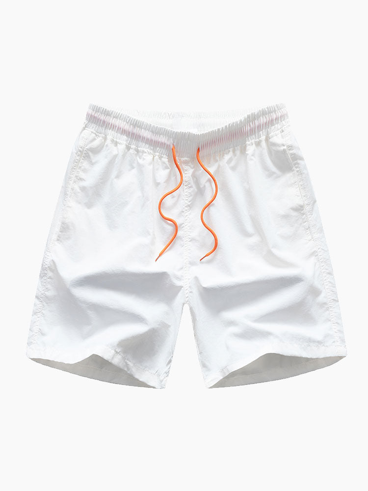 Paisley Border Button Up Shirt & Swim Shorts