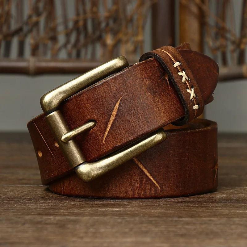 The Barrow Leather Belt