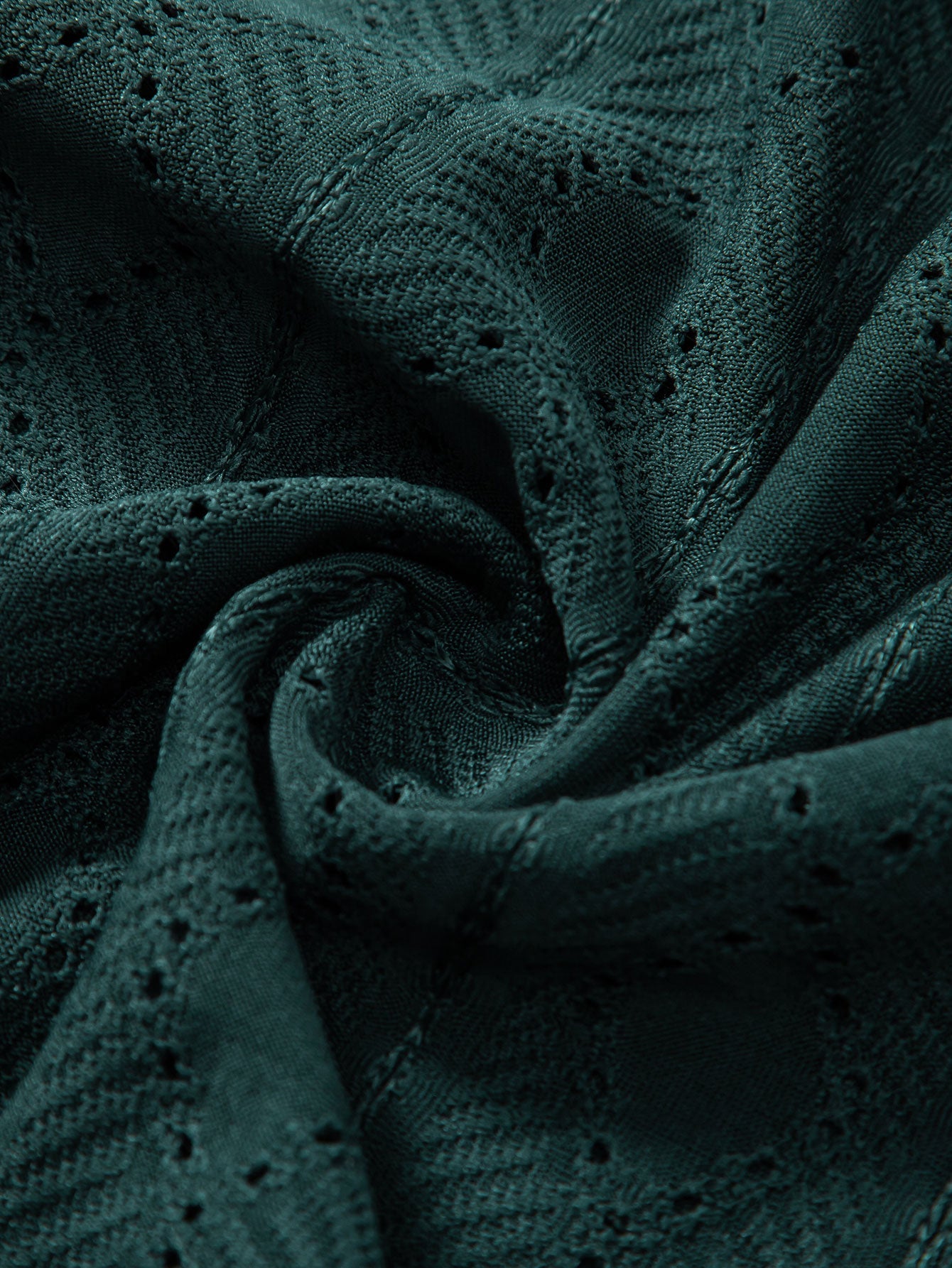 Muscle Fit Diamond Texture Cuban Shirt