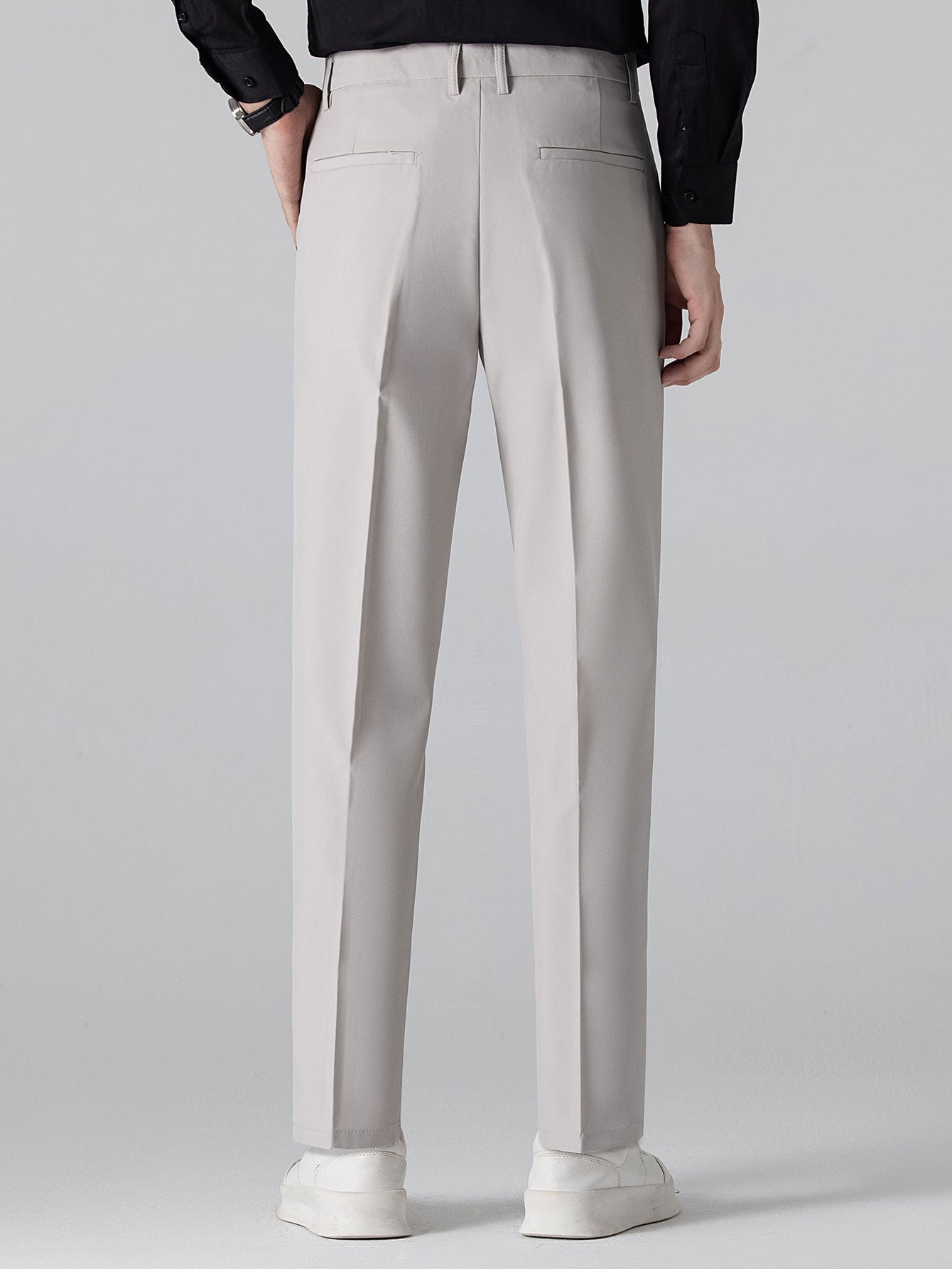 Slim Fit Tapered Trousers