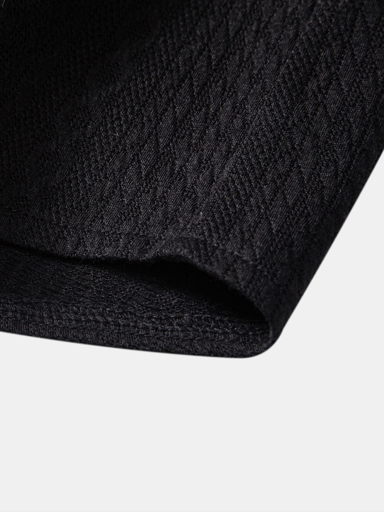 Muscle Fit Jacquard Textured Shirt