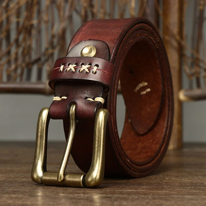 The Barrow Leather Belt