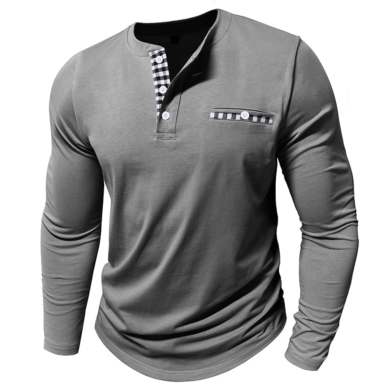 Hatcher Cotton Henley Shirt