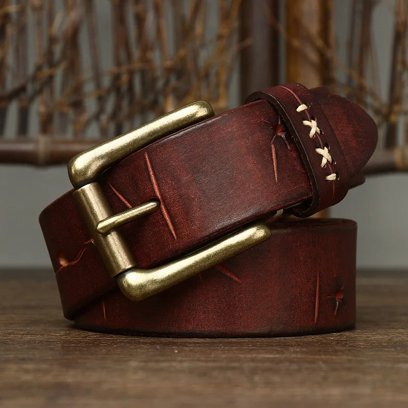 The Barrow Leather Belt