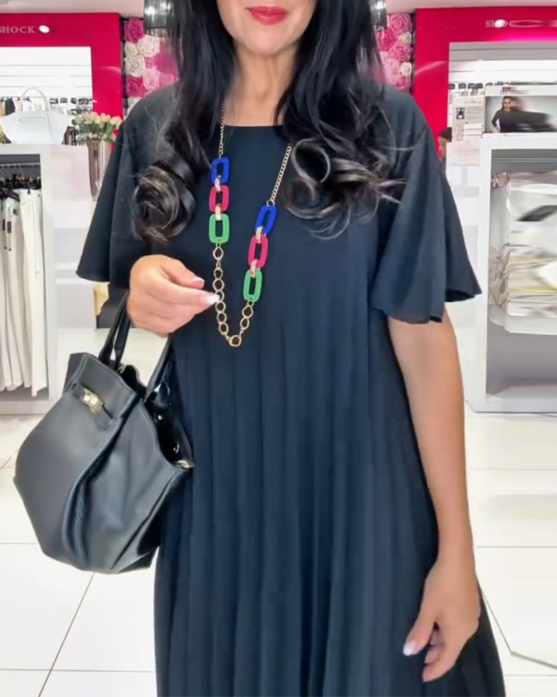 Fashion Street Pleated Dress