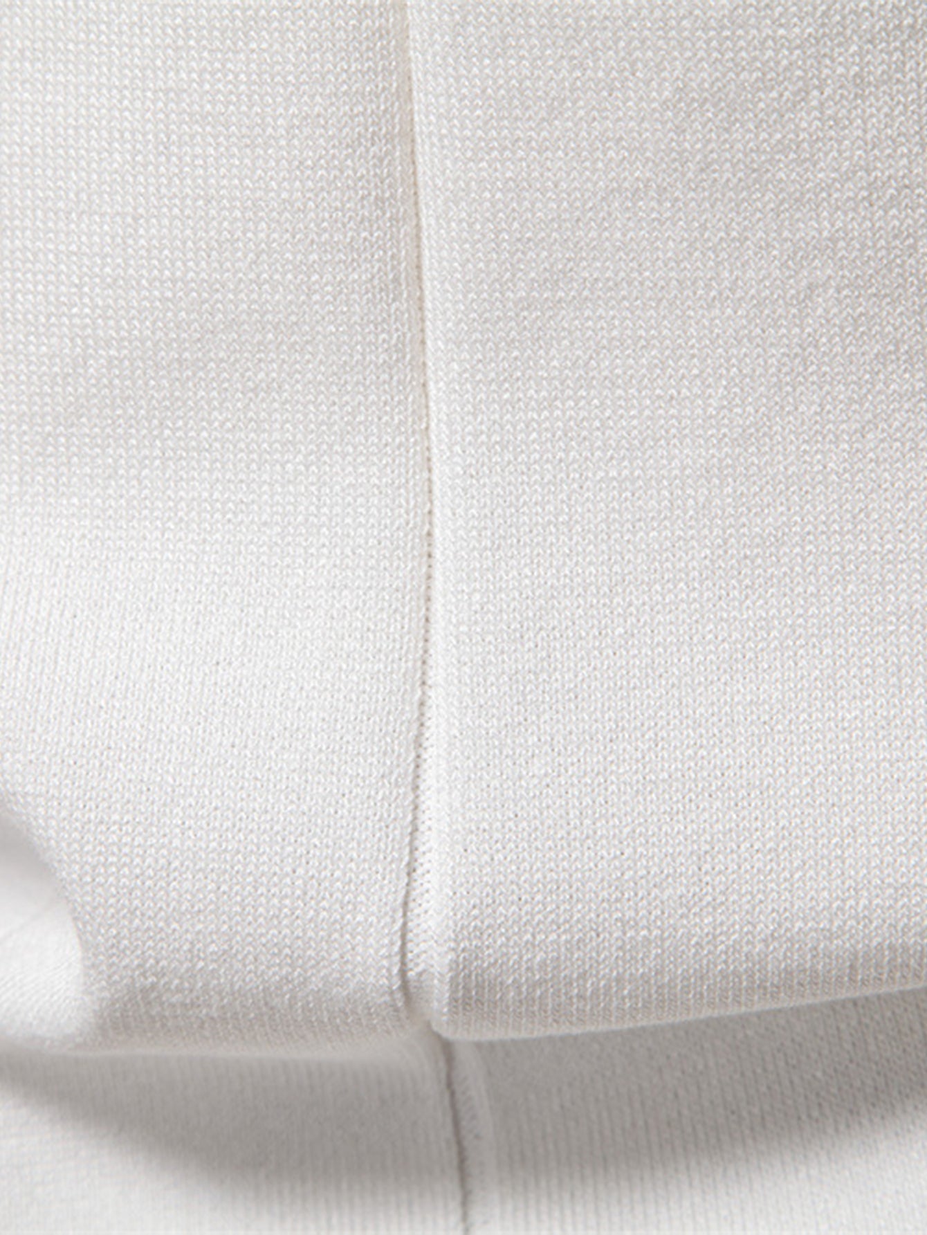 Contrast Trim Zipper Knit Polo Shirt