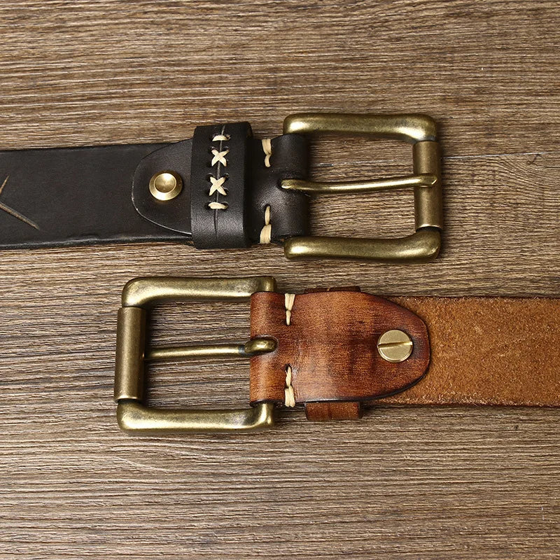 The Barrow Leather Belt