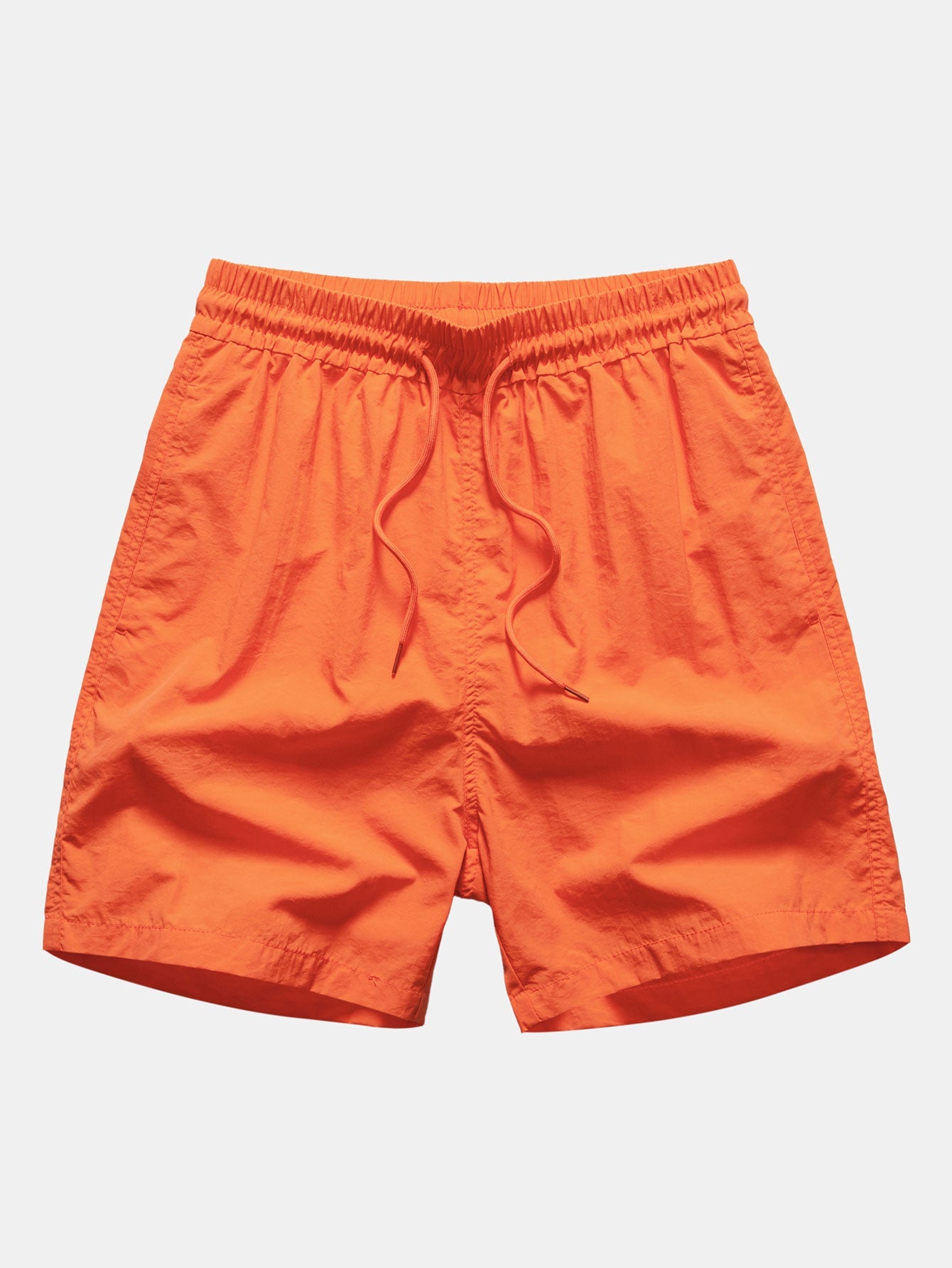 Man Mid Length Drawstring Swim Shorts