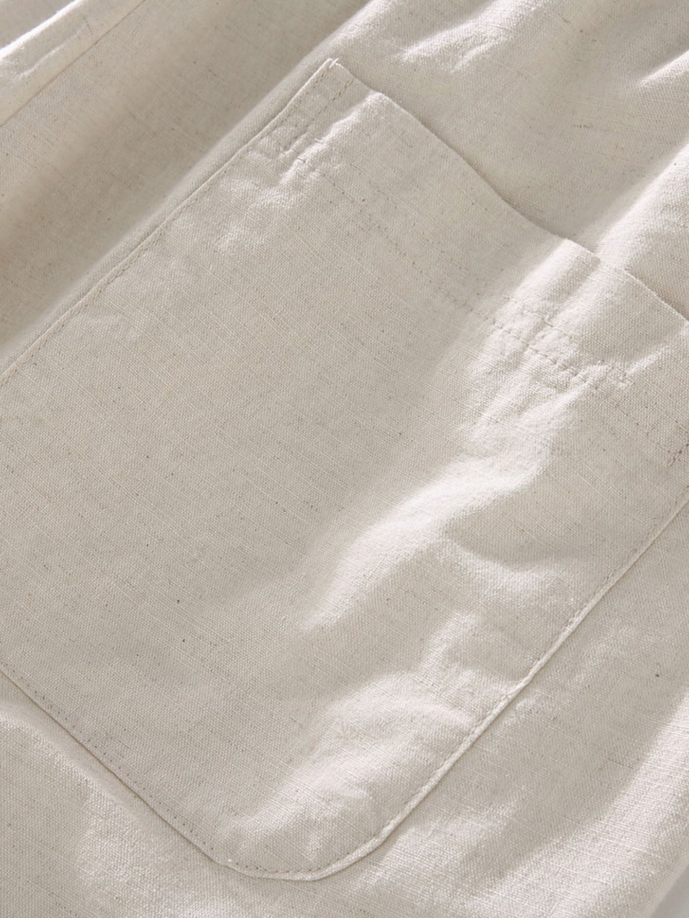 Linen Drawstring Shorts