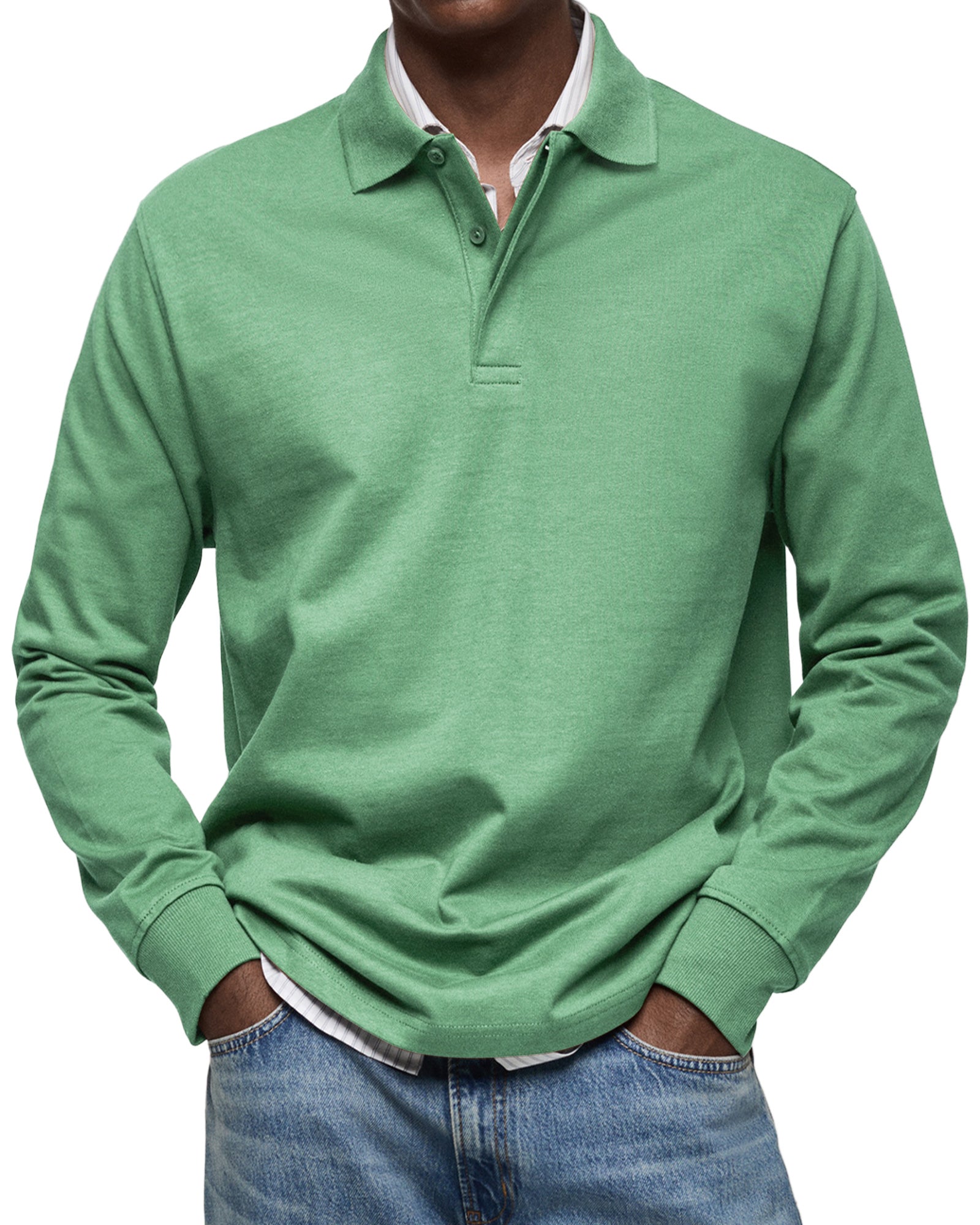 The Ardent Long-Sleeve Polo