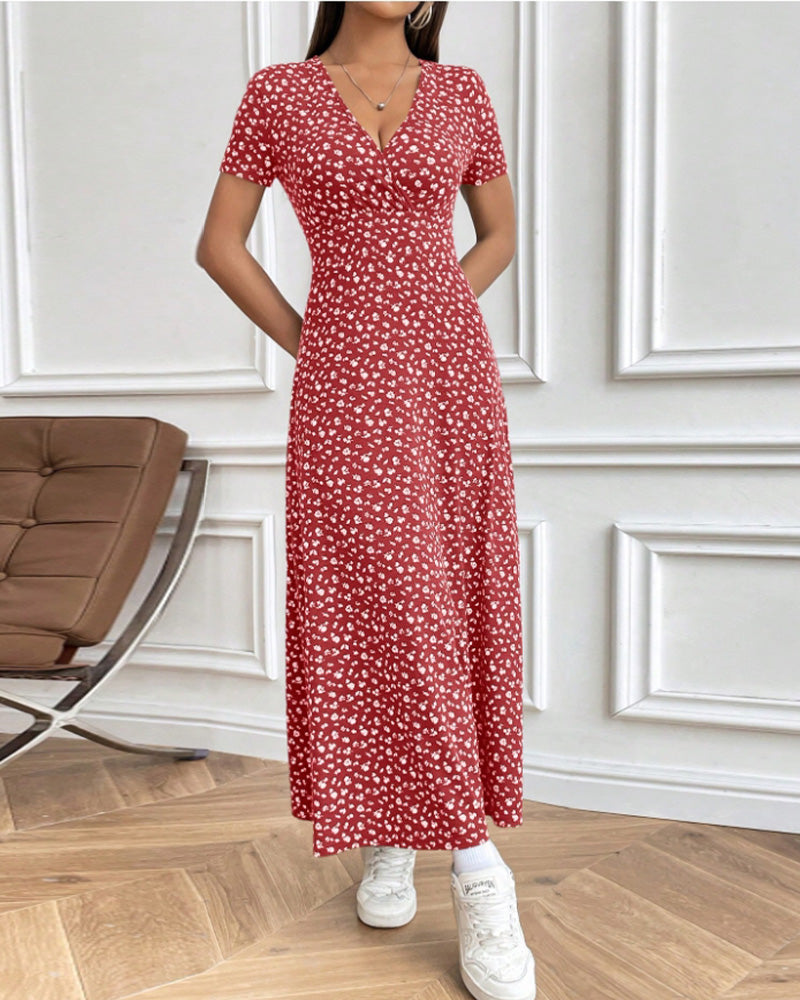 Sexy Elegant Printed Dress