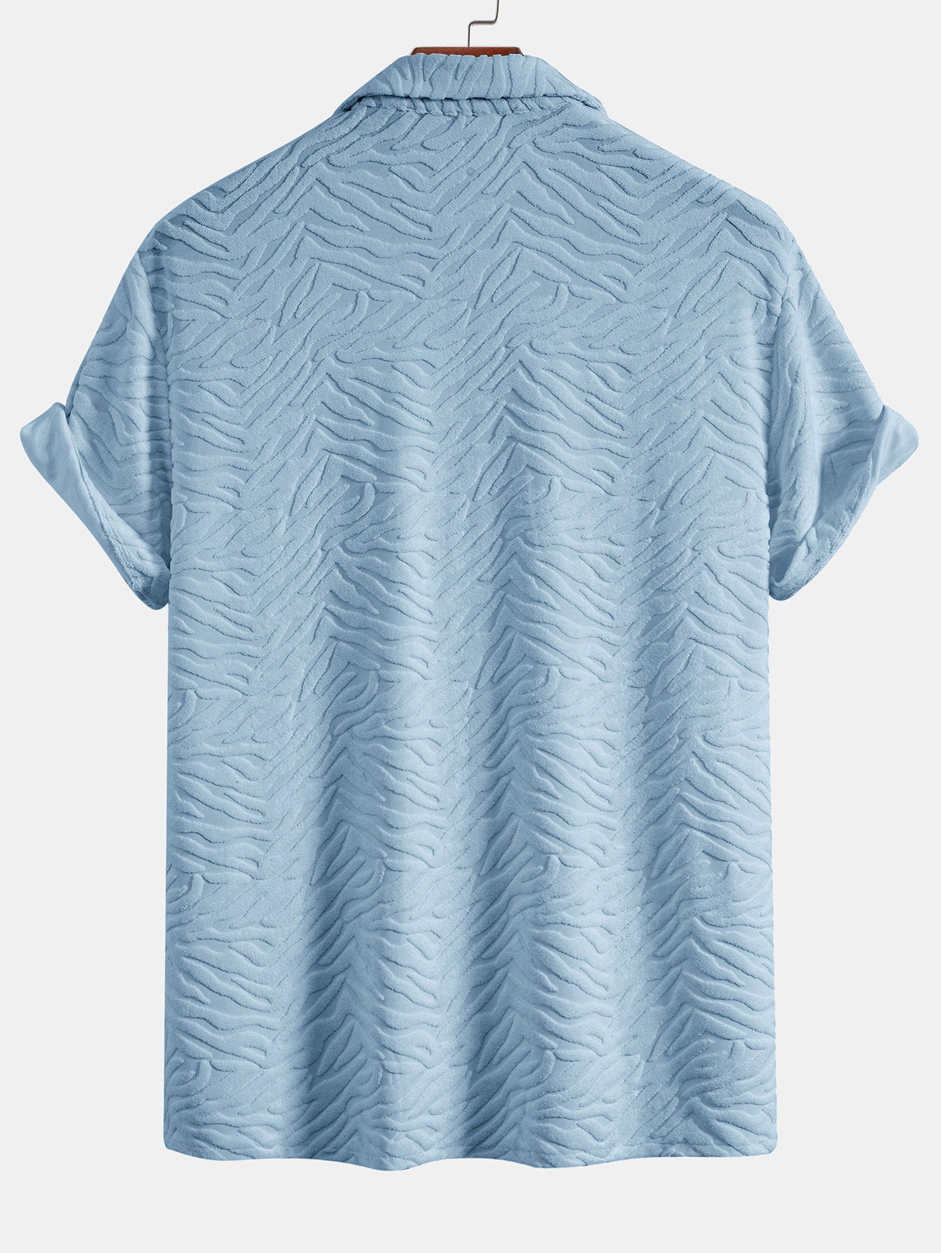 Animal Texture Terry Cuban Shirt