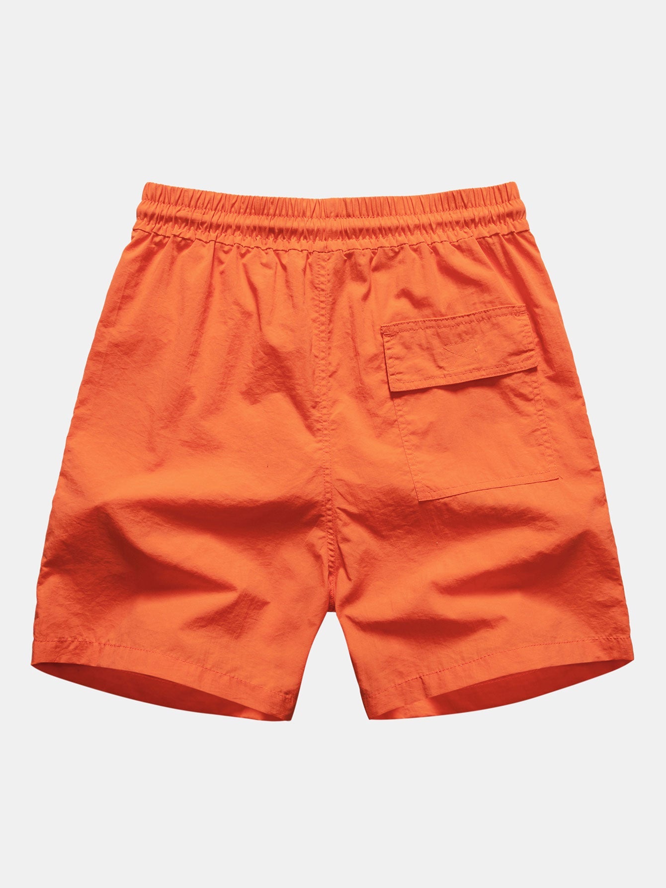 Regular Fit Good Life On Vacation Print Cotton T-Shirt & Man Mid Length Drawstring Swim Shorts