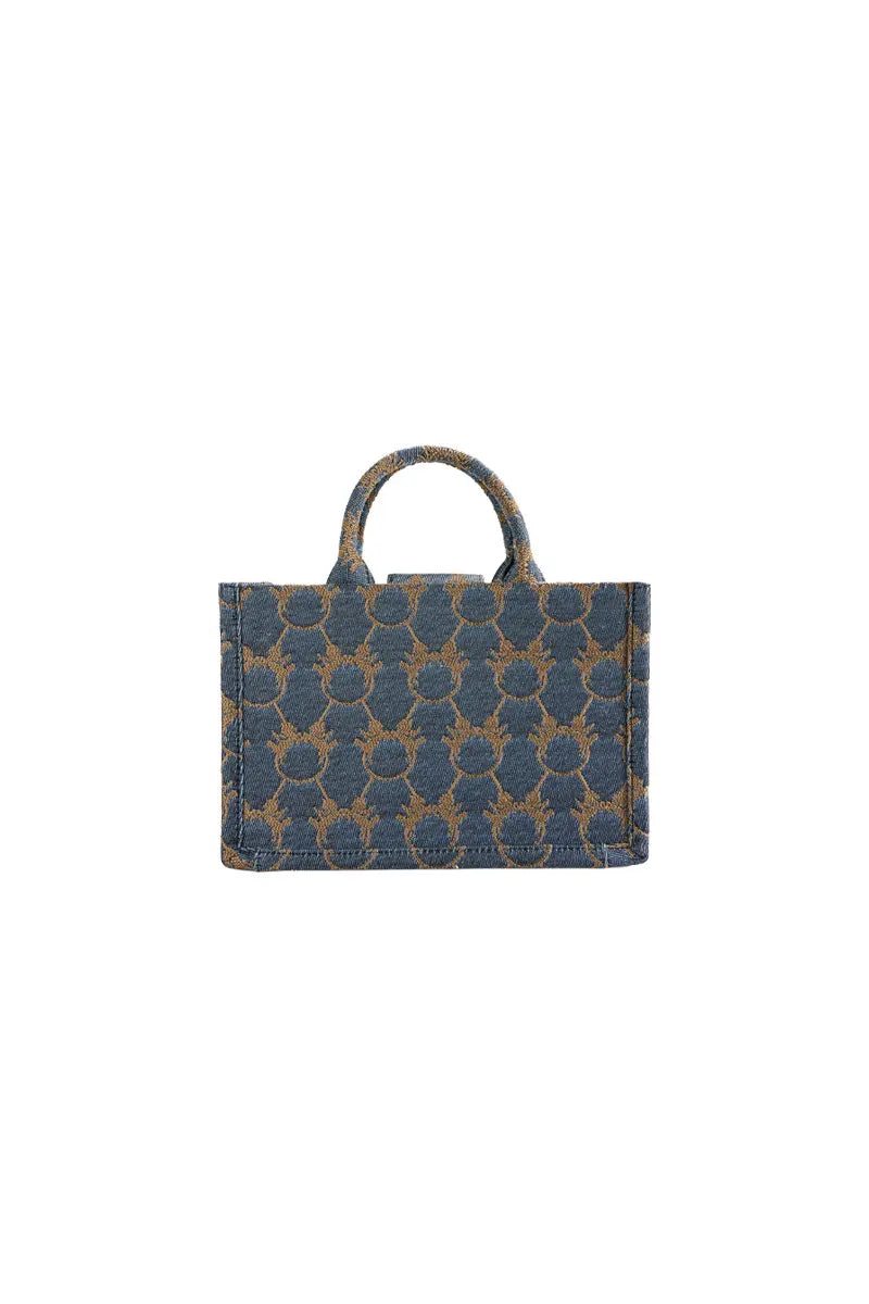 Denim Tote Shoulder Bag