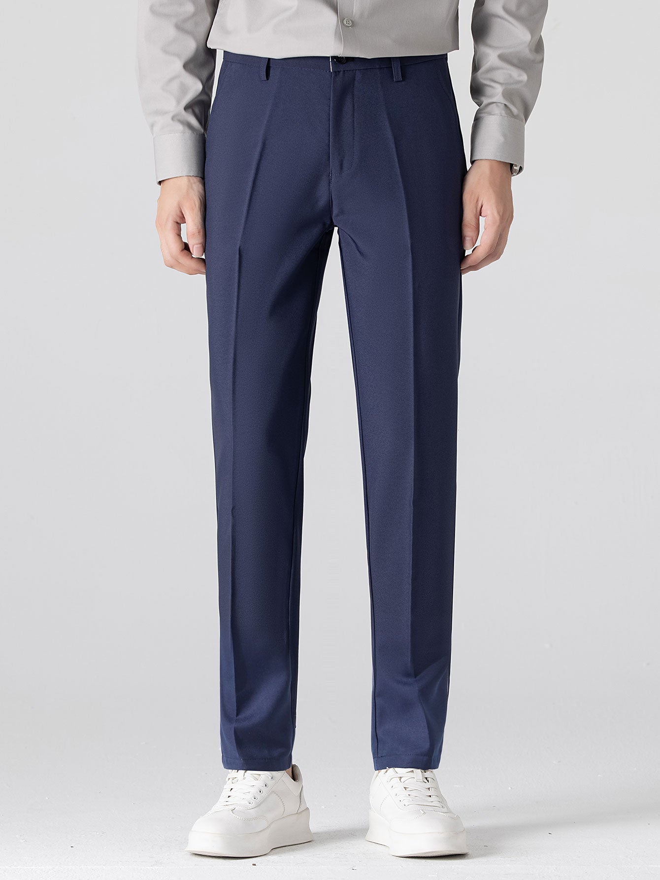 Slim Fit Tapered Trousers
