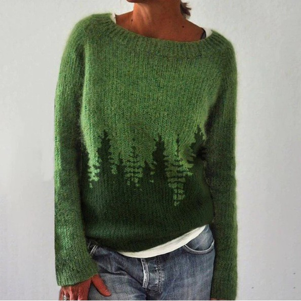 Vivienne - Retro Scandinavian knitted sweater