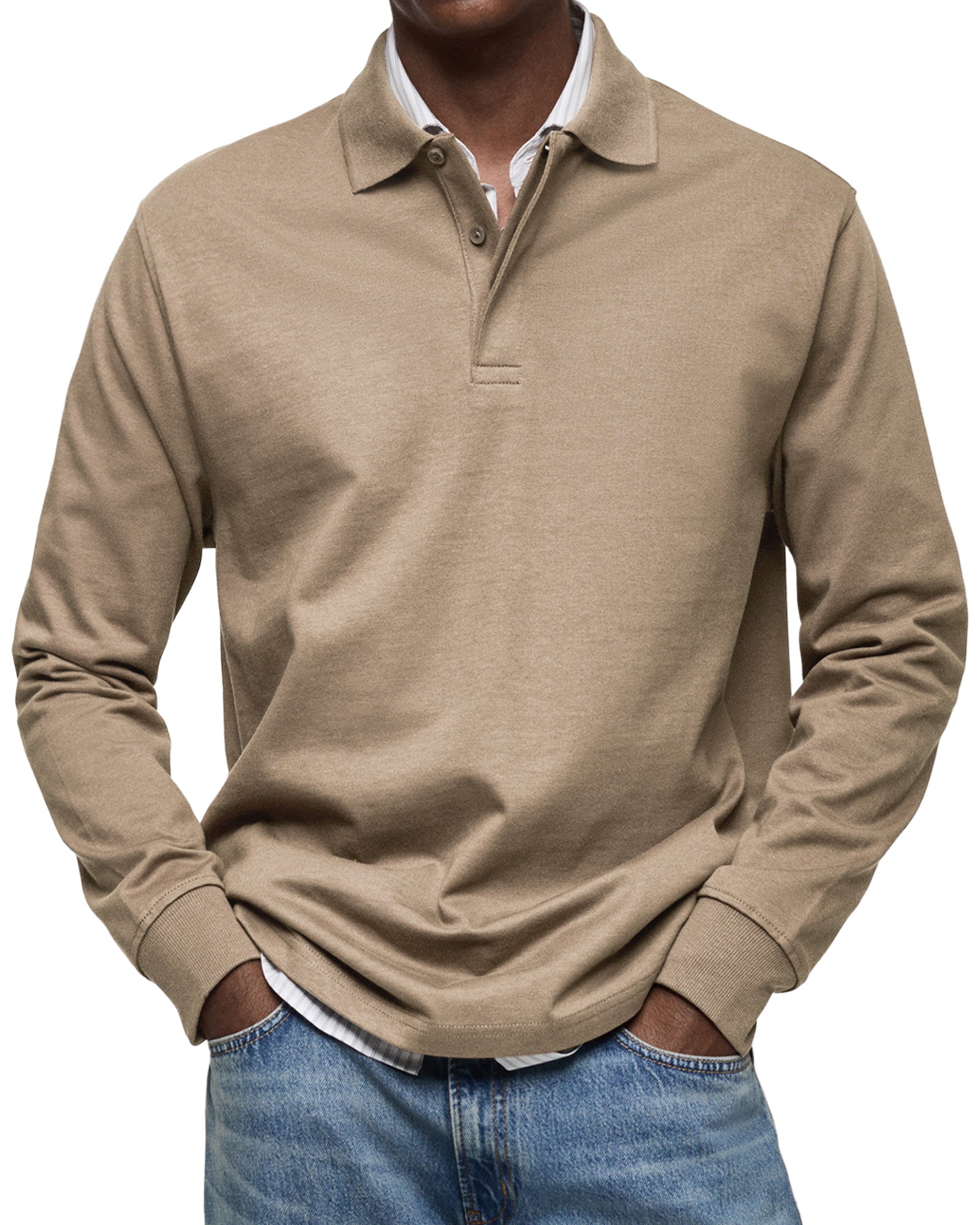 The Ardent Long-Sleeve Polo