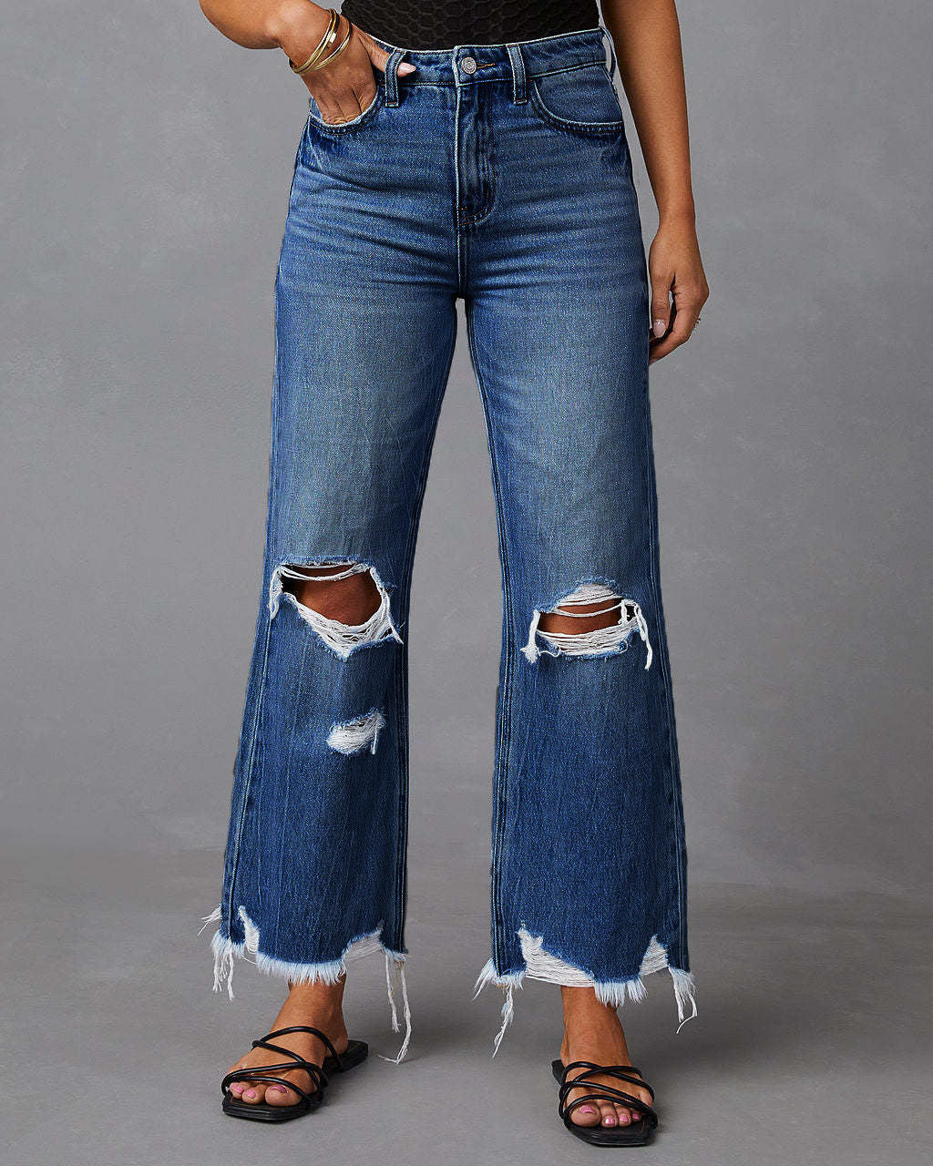 Ravena Distressed Denim