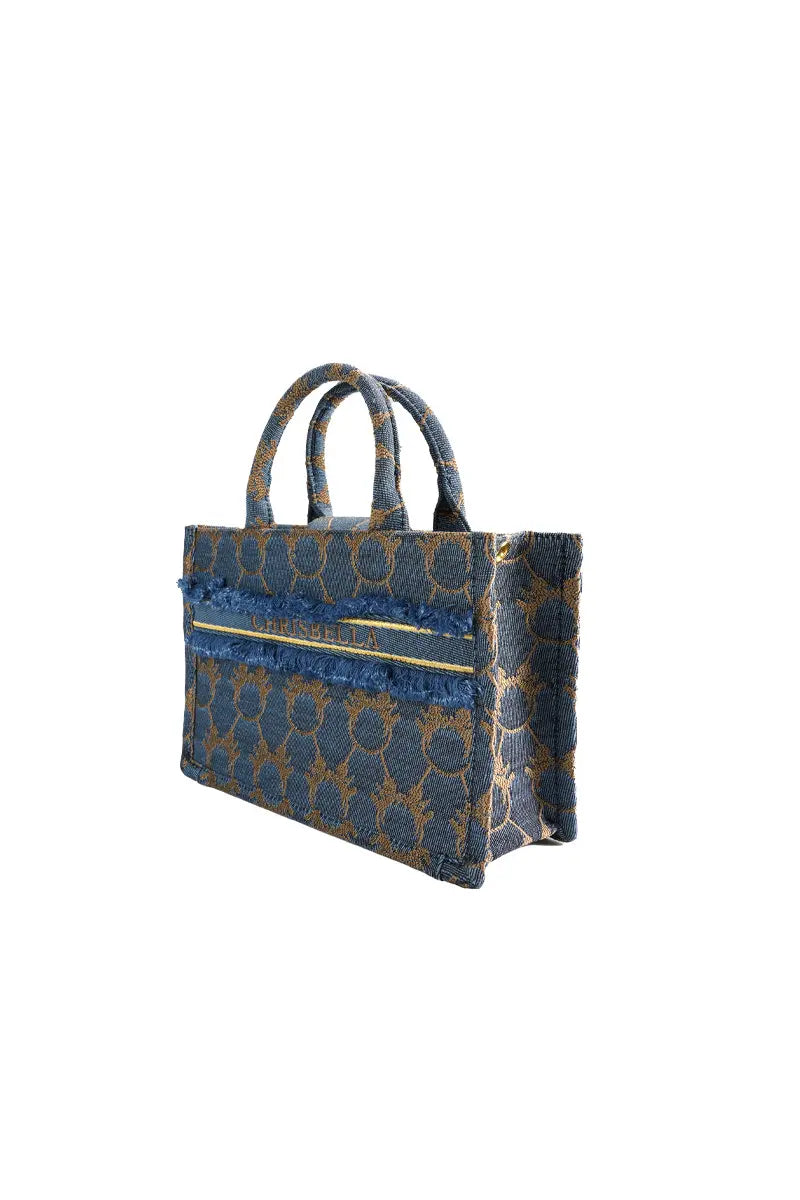 Denim Tote Shoulder Bag