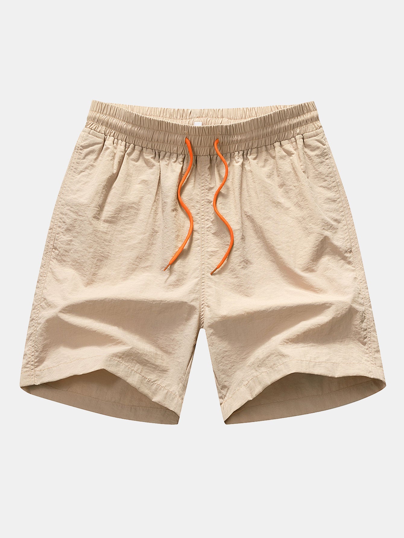 Man Mid Length Drawstring Swim Shorts
