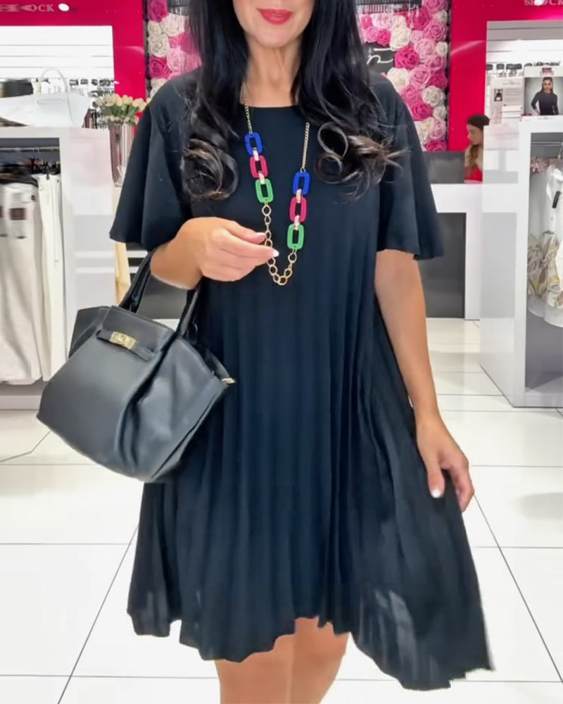 Fashion Street Pleated Dress