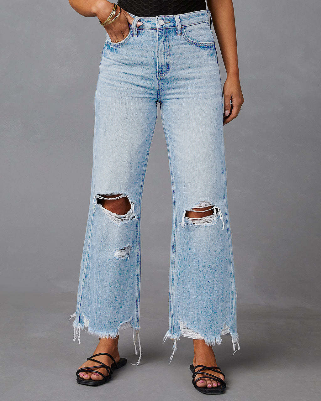 Ravena Distressed Denim