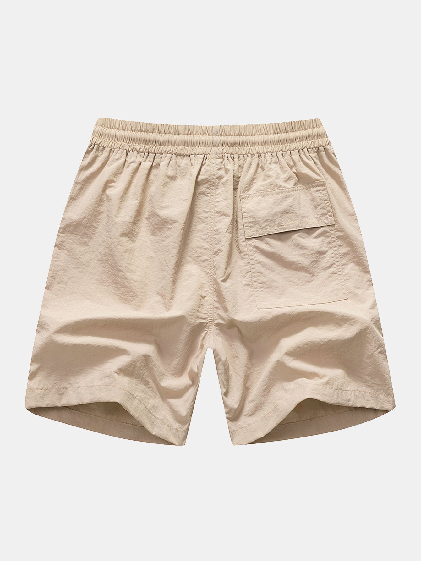 Man Mid Length Drawstring Swim Shorts