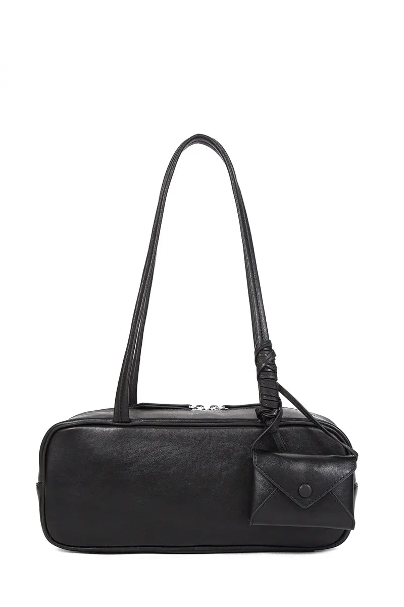 Belair Vegetable-Tanned Leather Baguette Evening Bag