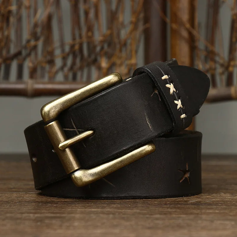 The Barrow Leather Belt