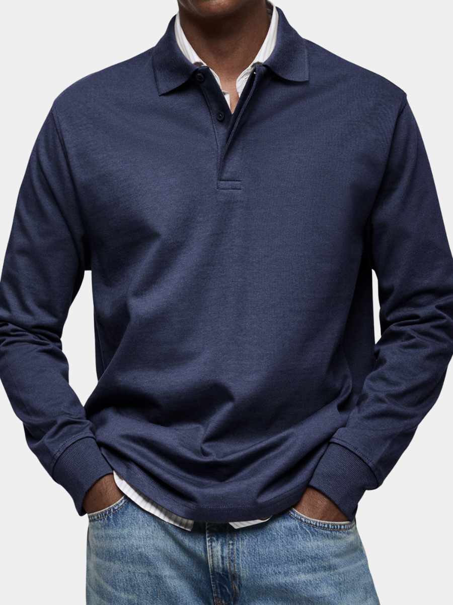 The Ardent Long-Sleeve Polo