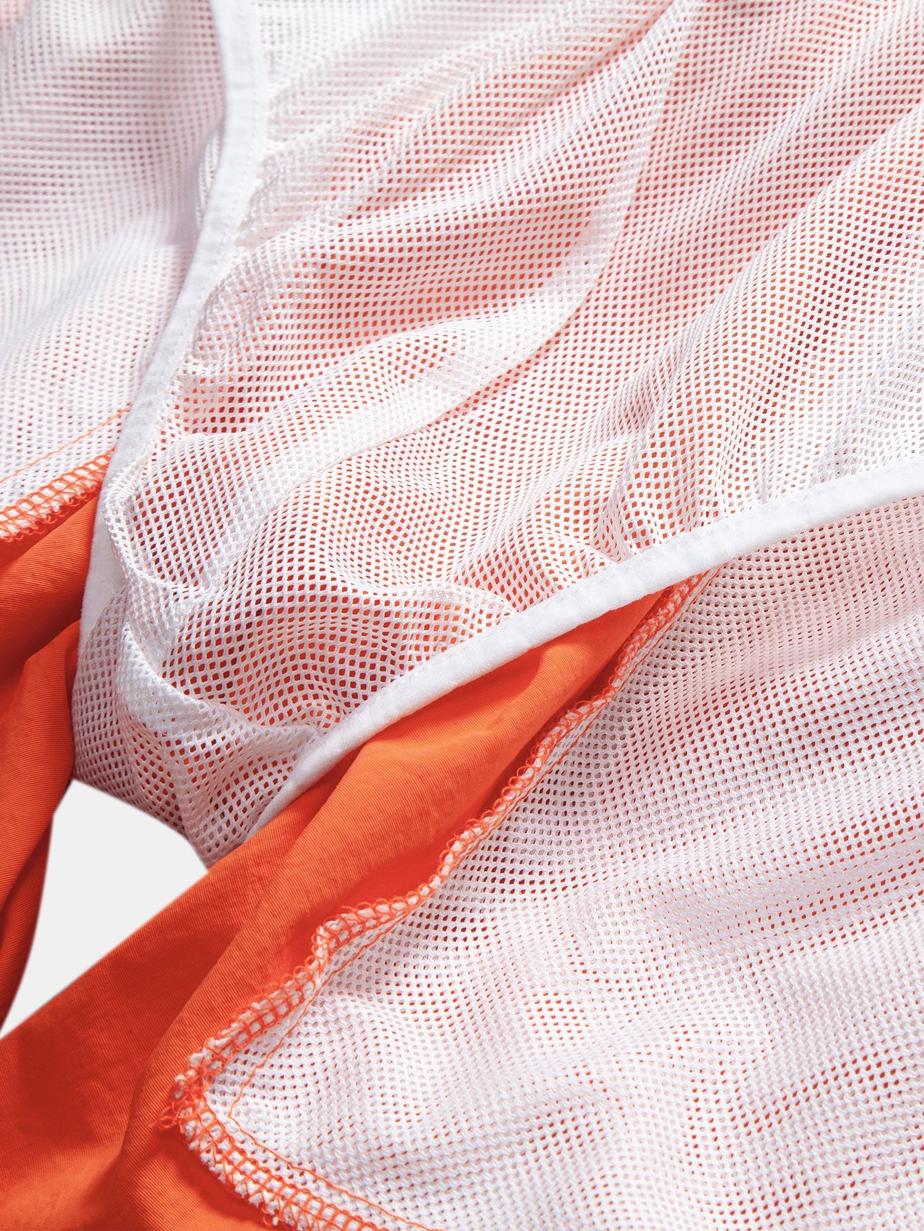 Man Mid Length Drawstring Swim Shorts