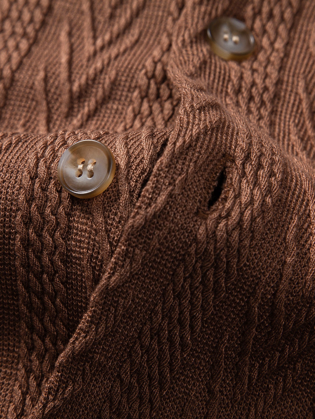 Texture Jacquard Cuban Shirt