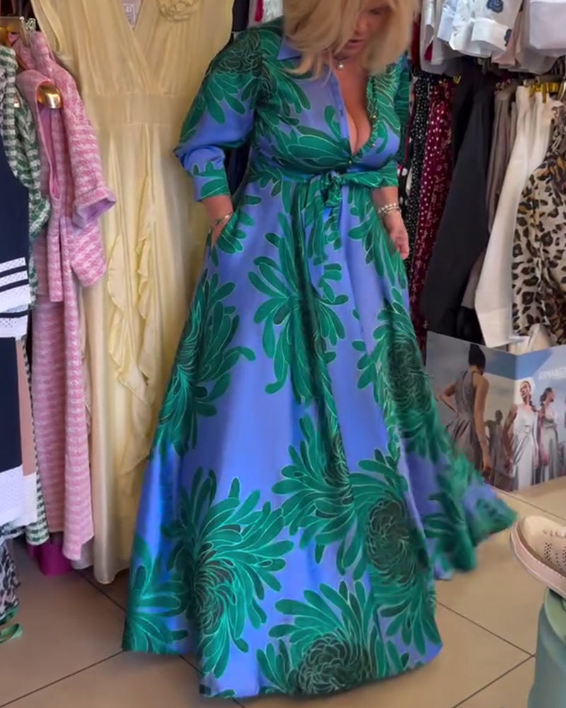 Vivienne Long-Sleeve Dress