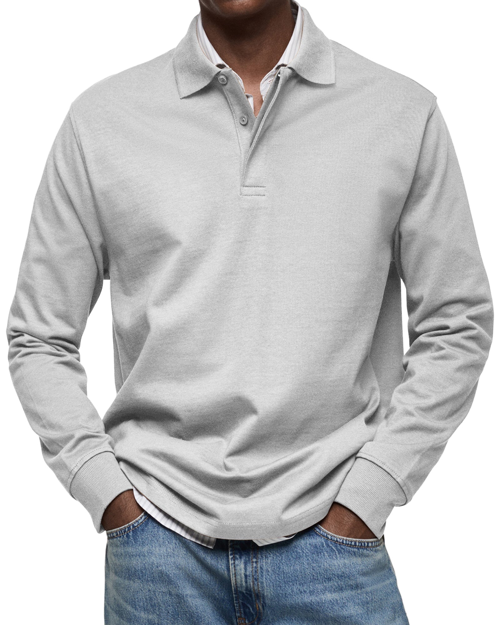 The Ardent Long-Sleeve Polo
