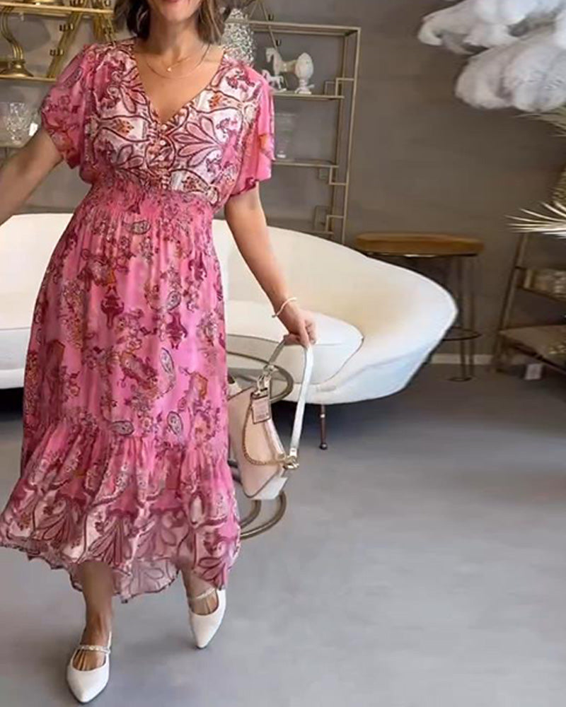 Commuter Fashion Printed Dress