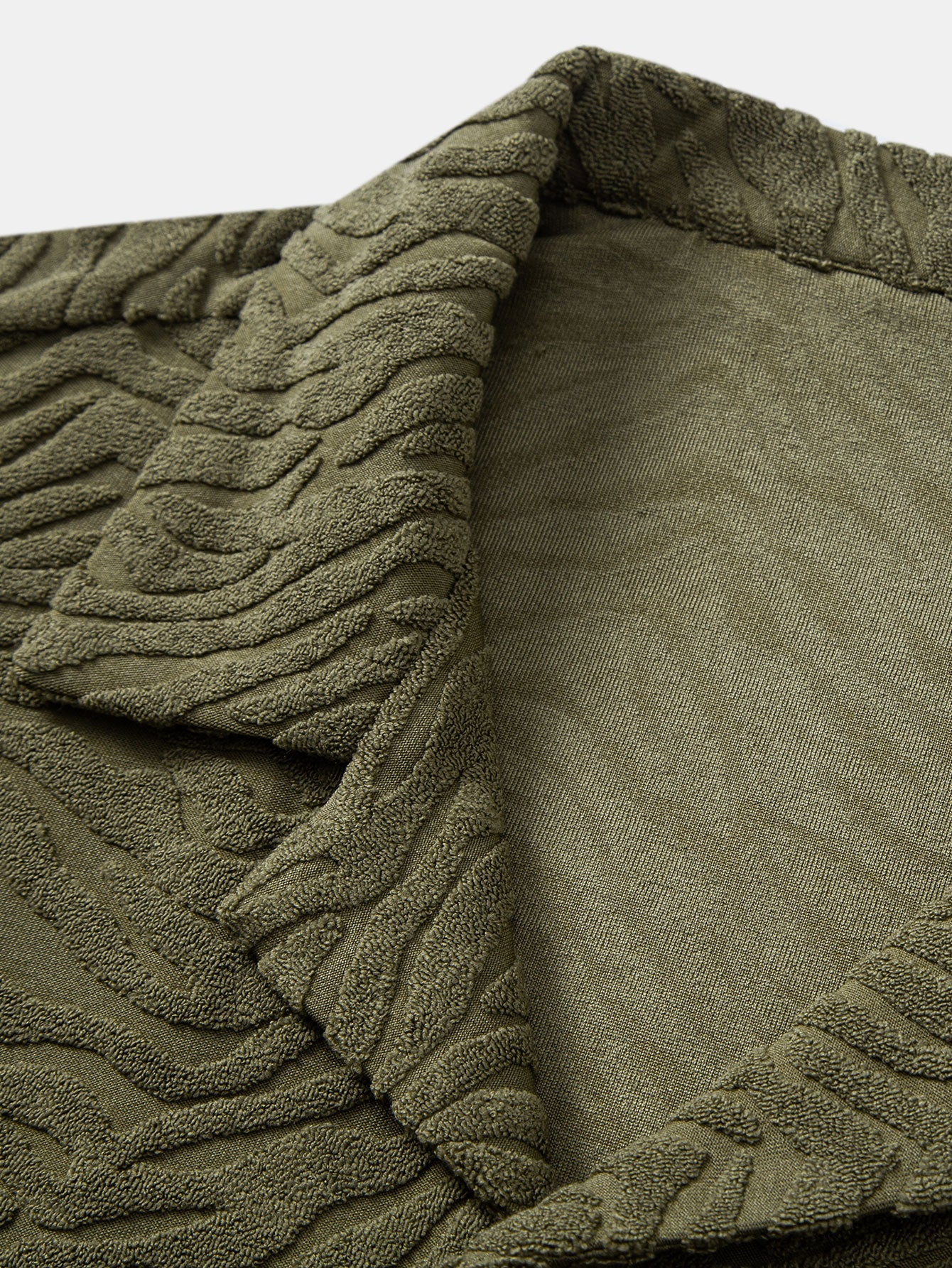 Animal Texture Terry Cuban Shirt