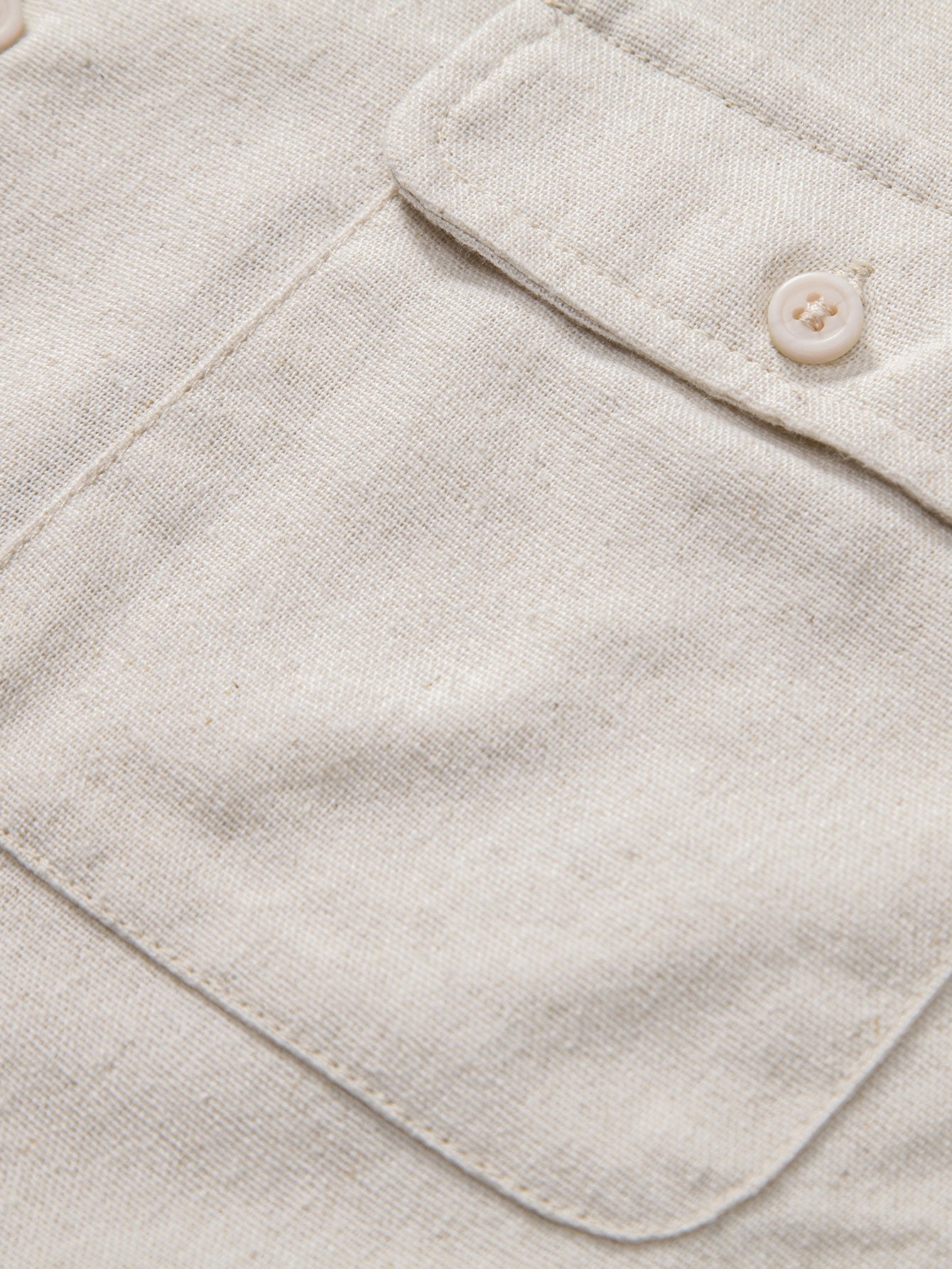 Linen Cuban Shirt With Pockets