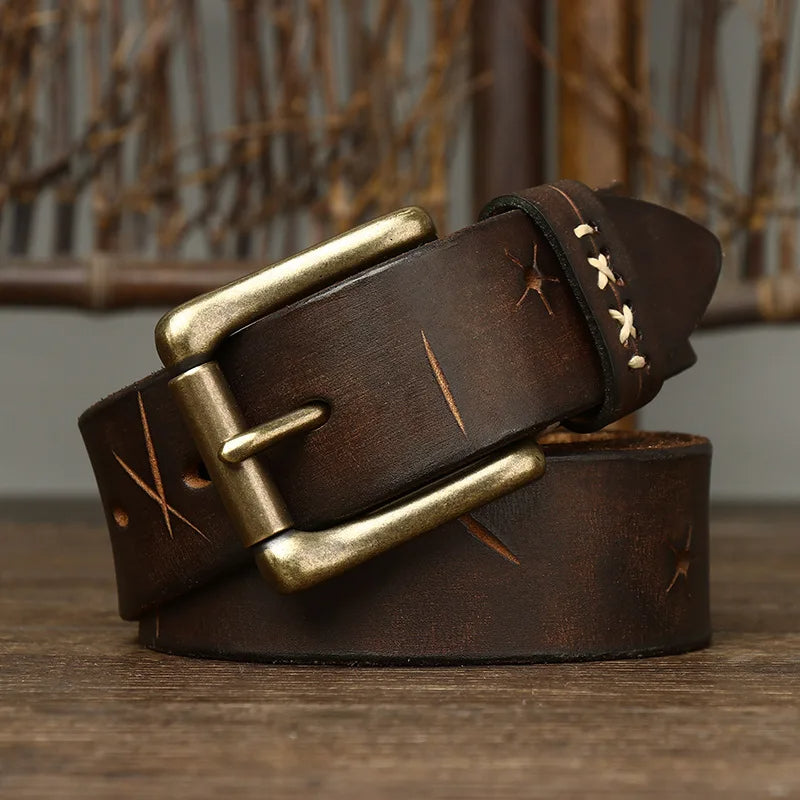 The Barrow Leather Belt
