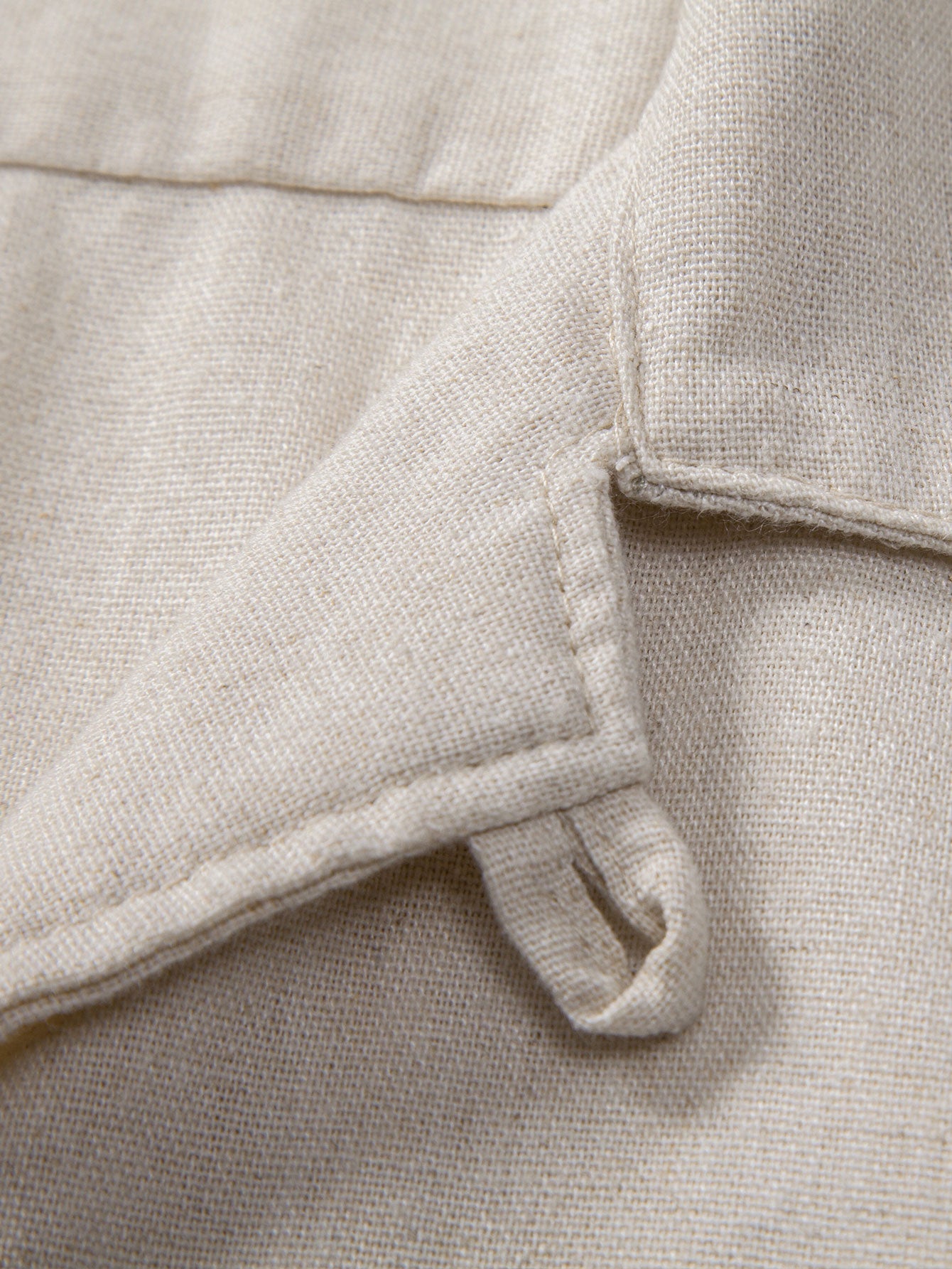 Linen Cuban Shirt With Pockets