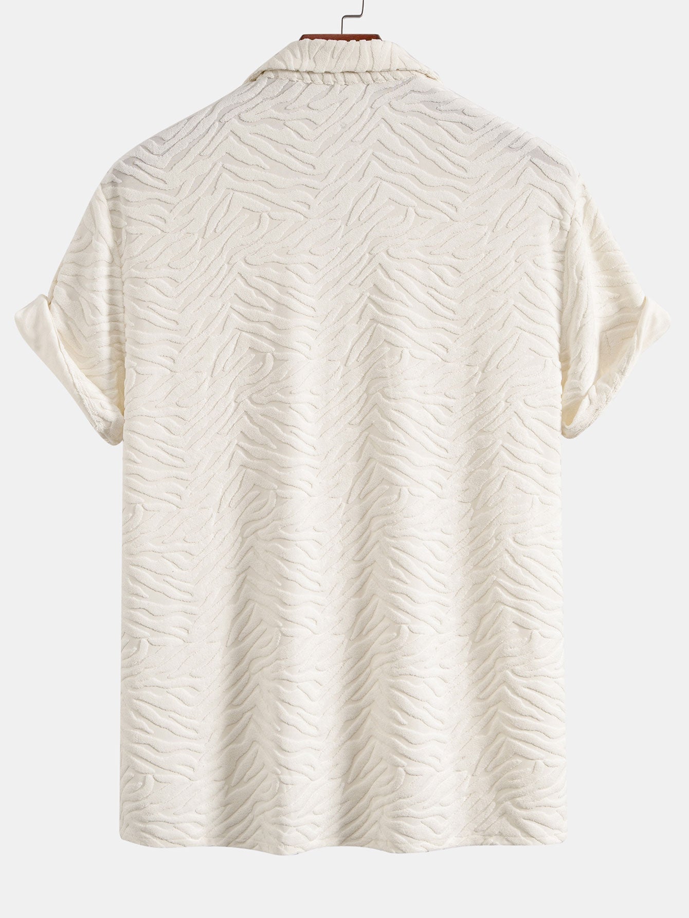 Animal Texture Terry Cuban Shirt