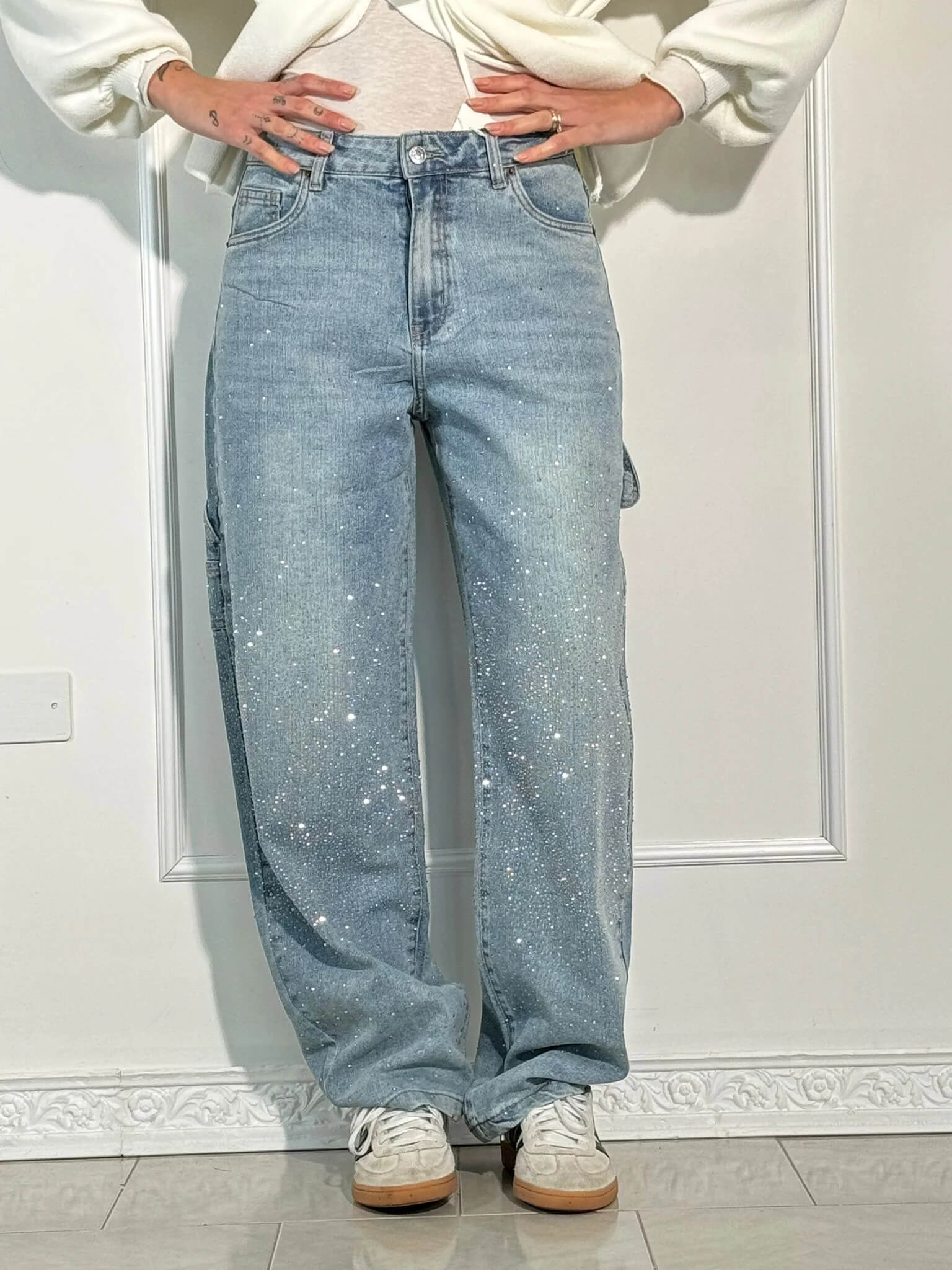 Shine Balloon Denim