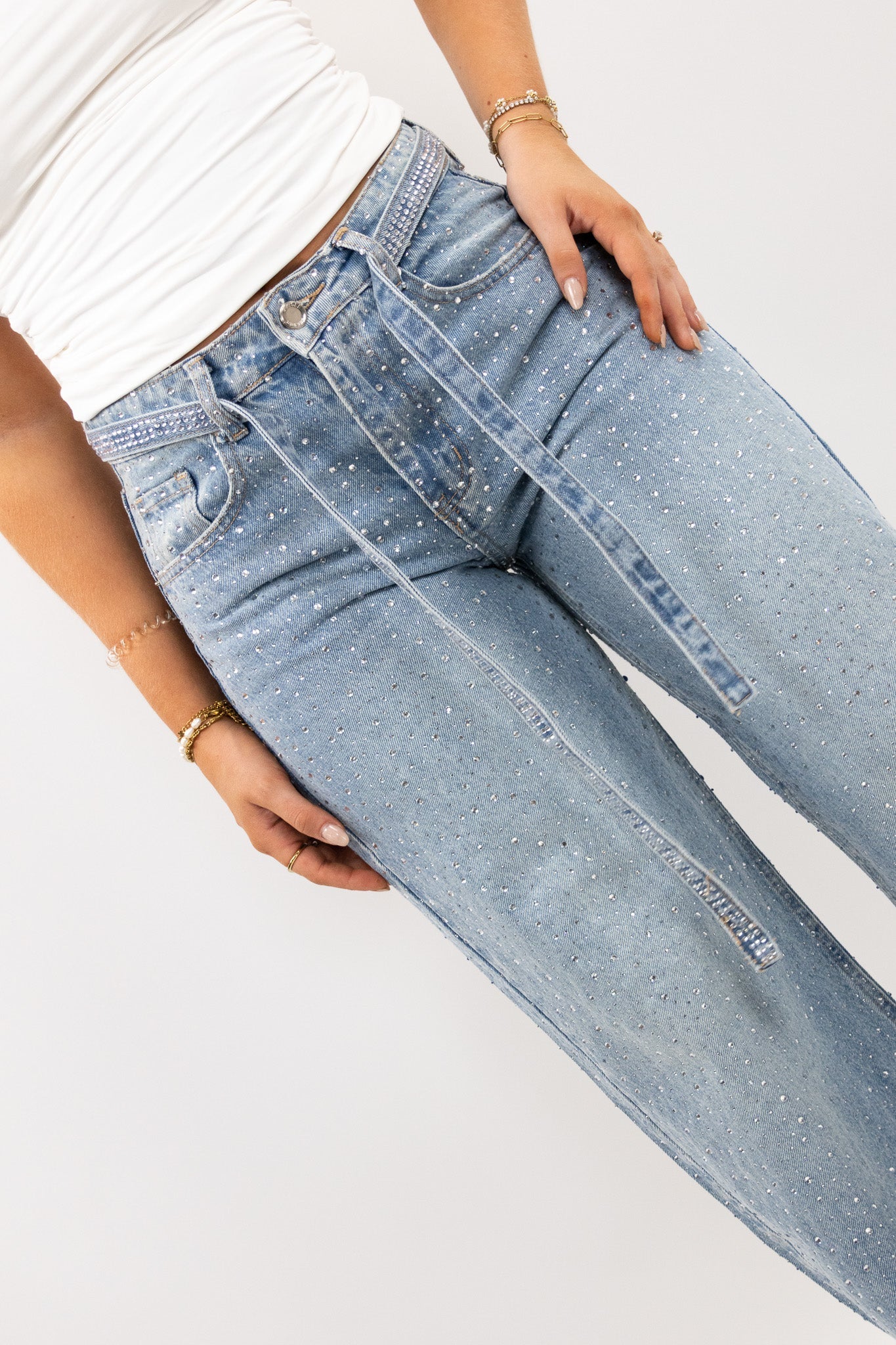 Lunaria Crystal Denim