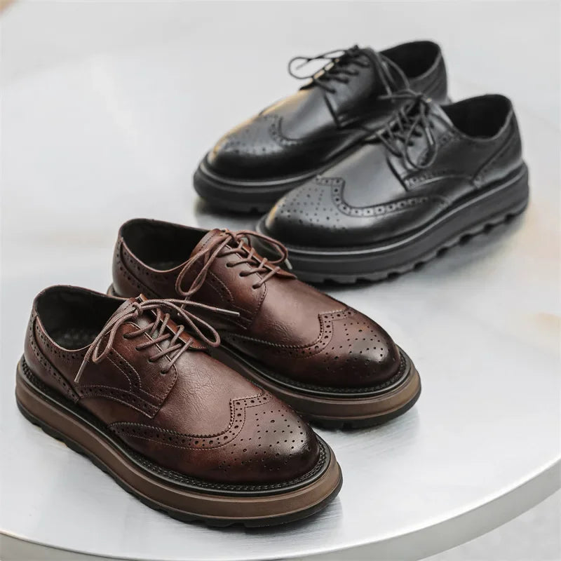The Bravello Elegant Derby Shoes